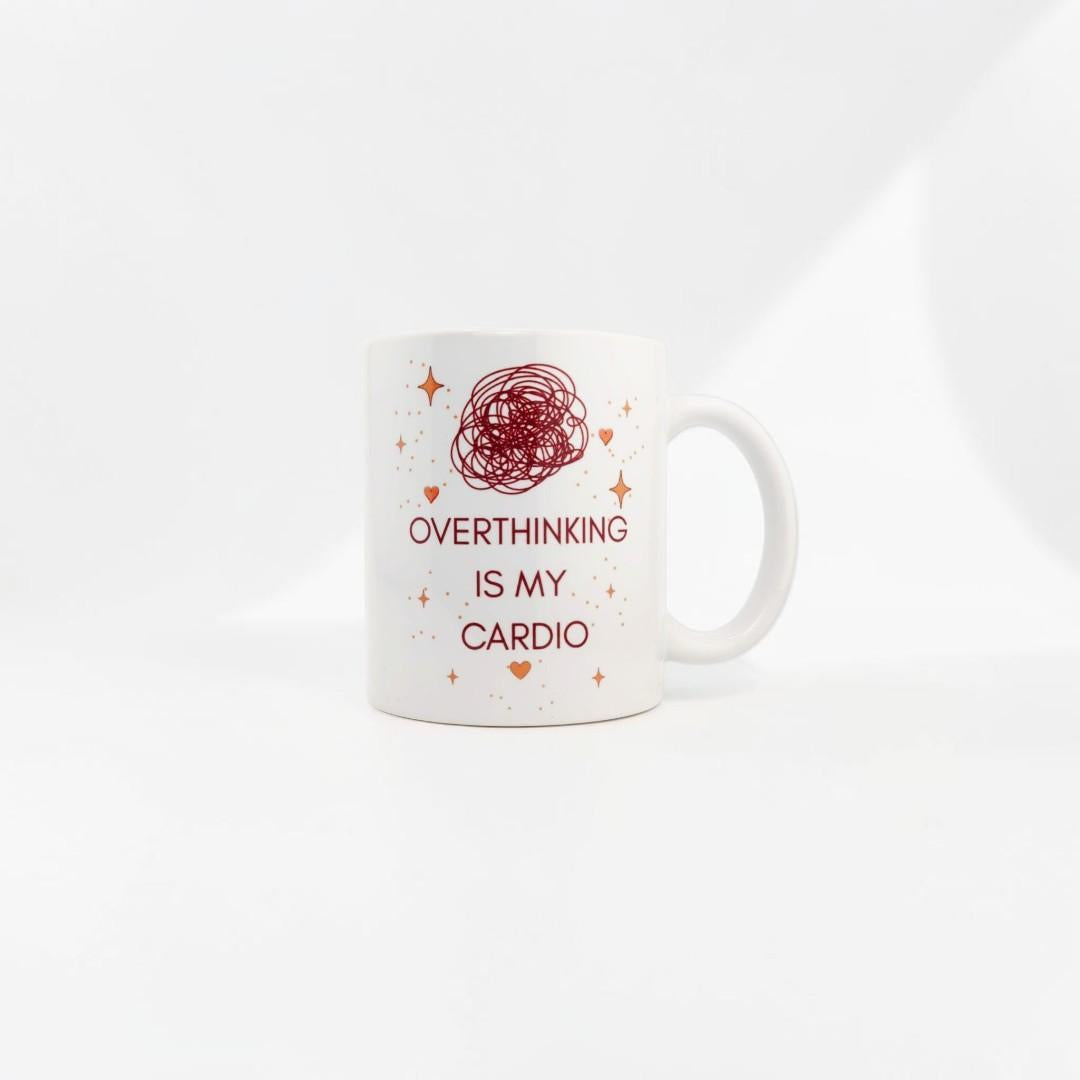 Kubek „Overthinking Is My Cardio”