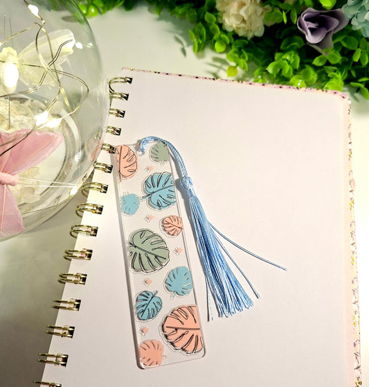 Zakładka „Pastelowa Monstera”