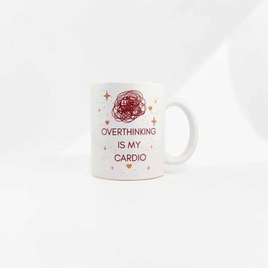 Kubek „Overthinking Is My Cardio”