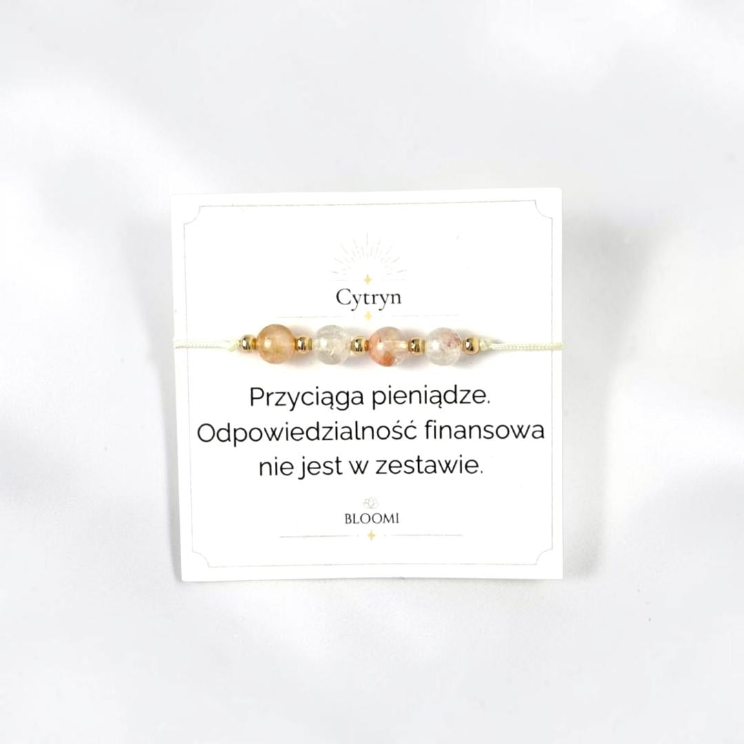 Bransoletka z cytrynem