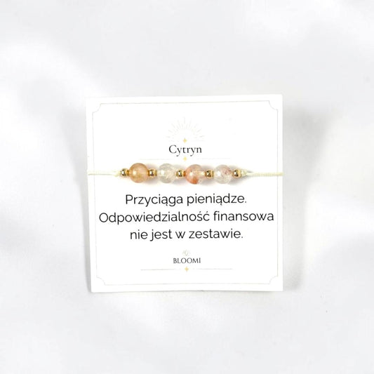 Bransoletka z cytrynem