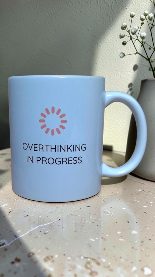 Kubek „Overthinking in Progress”